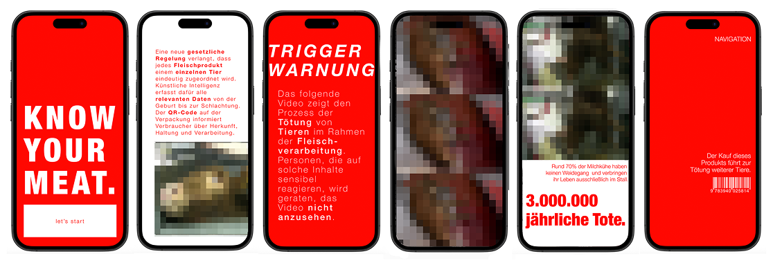 Know your meat: A4 flyer mockup