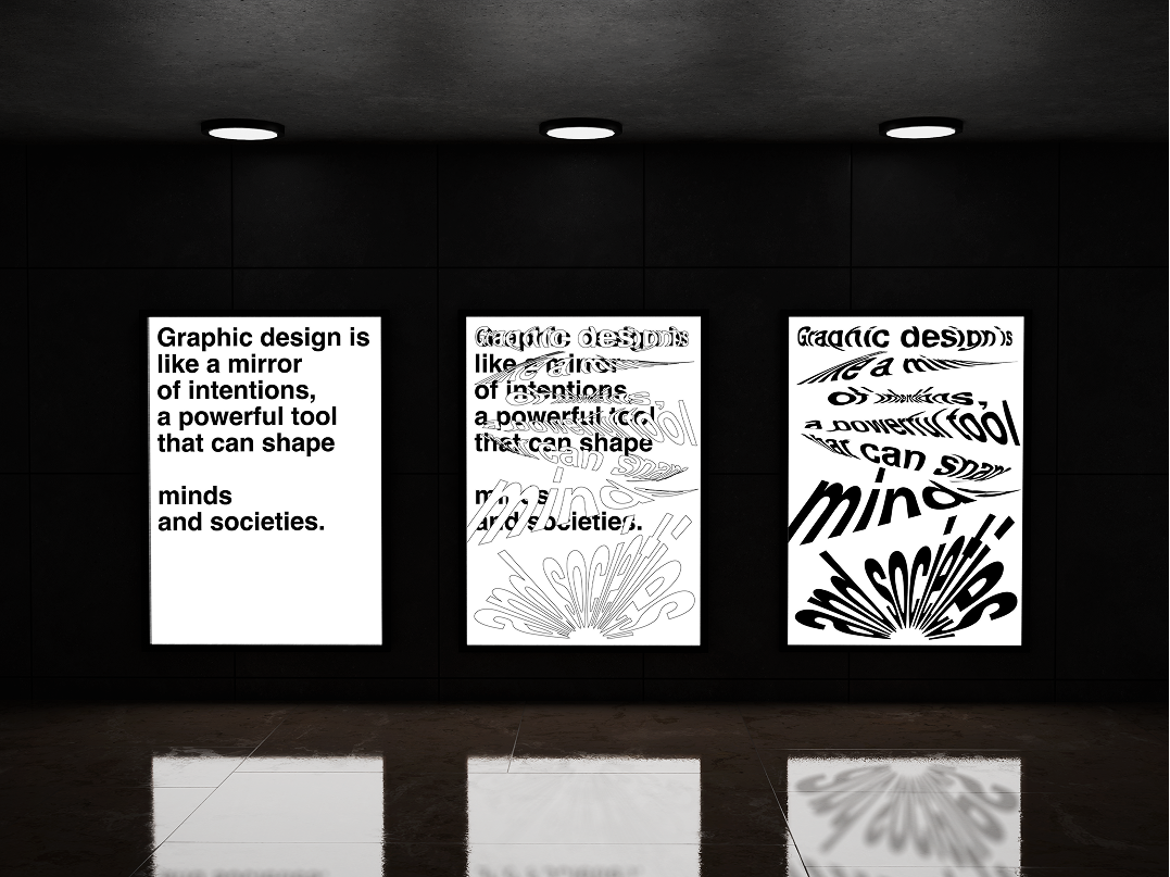 What is graphic design? flyer mockup