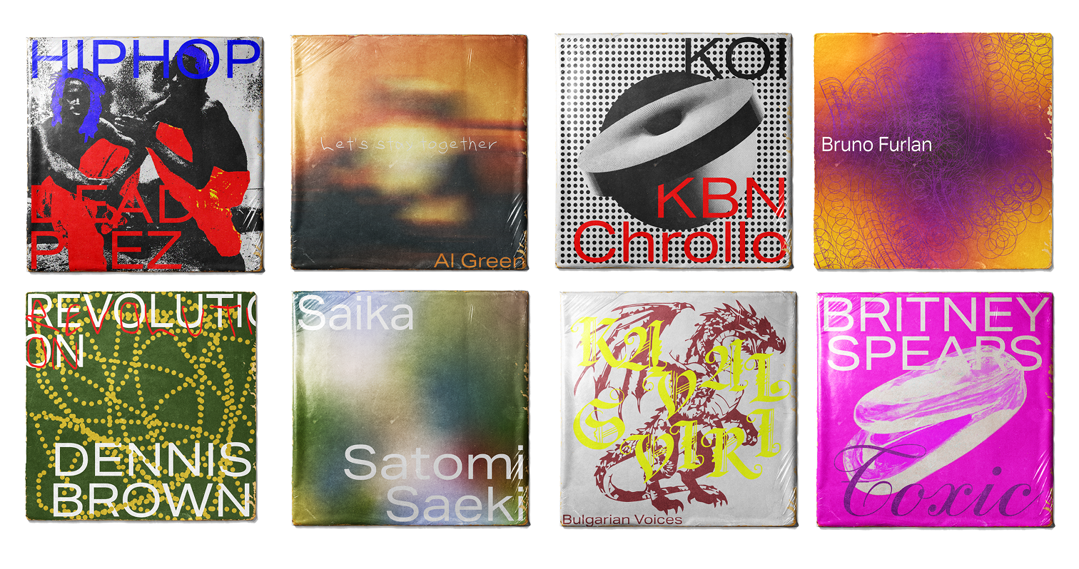 Song cover design flyer mockup