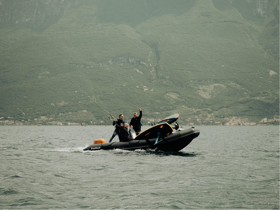 Mountain landscape at dusk